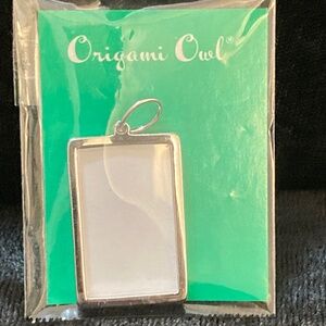 ORIGAMI OWL FRAME FILIGREE CHARM PENDANT